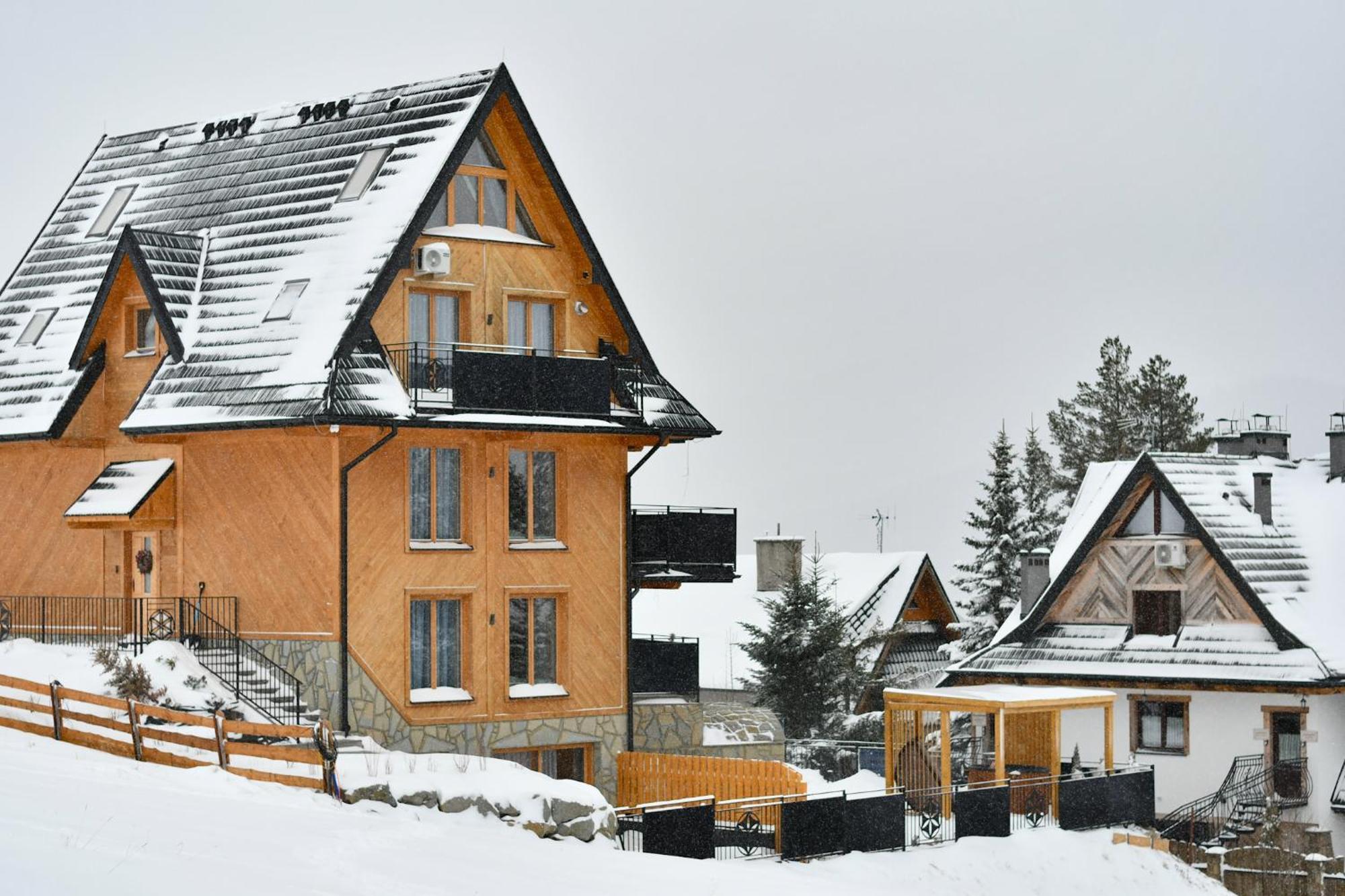 Salamandra Spa Jacuzzi, Sauny, Teznia, Panorama Tatr Kościelisko Exteriör bild